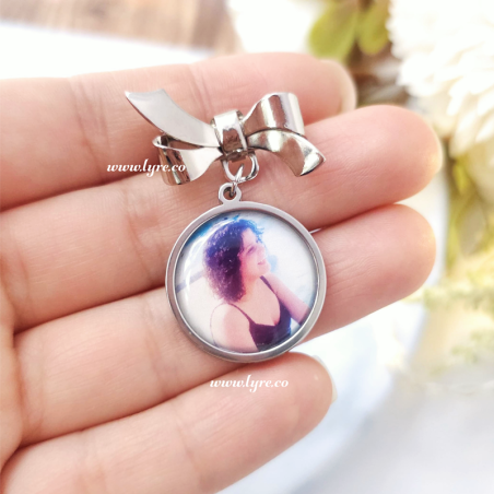 Broche Prendedor Circular 20mm