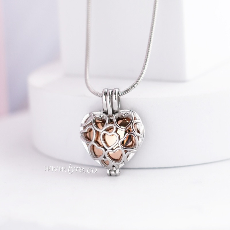 Collar Urna Para Cenizas En Acero Incluye Grabado