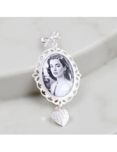 Broche Pin Plata Ley 925 Ramo Yugo Boda