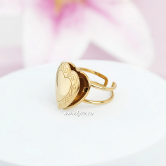 Anillo Relicario Acero Inox Incluye Fotos Ajustable